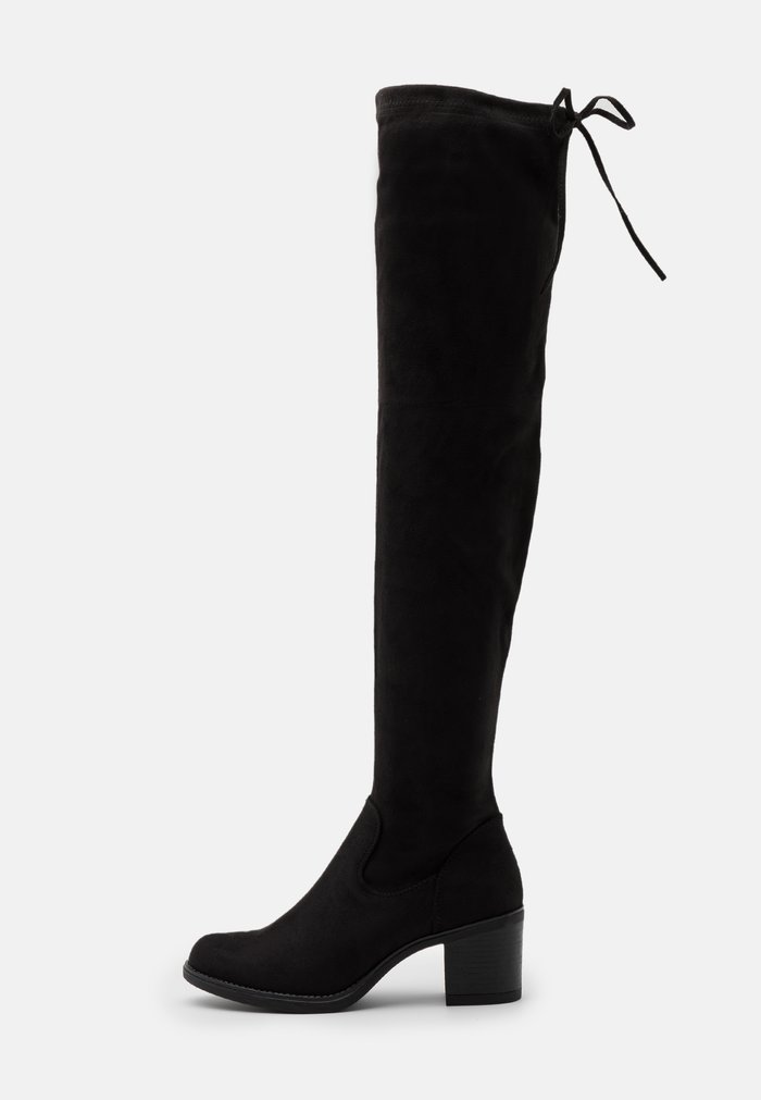 Bottes Anna Field Over the knee Noir Femme | PBH-1692230